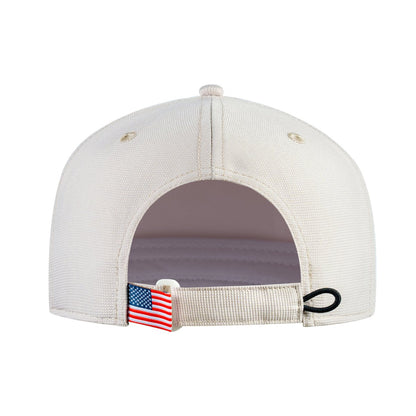 Lynx V2 6-Panel Baseball Cap with Beige front and Beige back