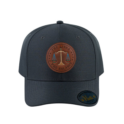 Libra Zodiac V2 6-Panel Baseball Cap with Dark Grey front and Dark Grey back