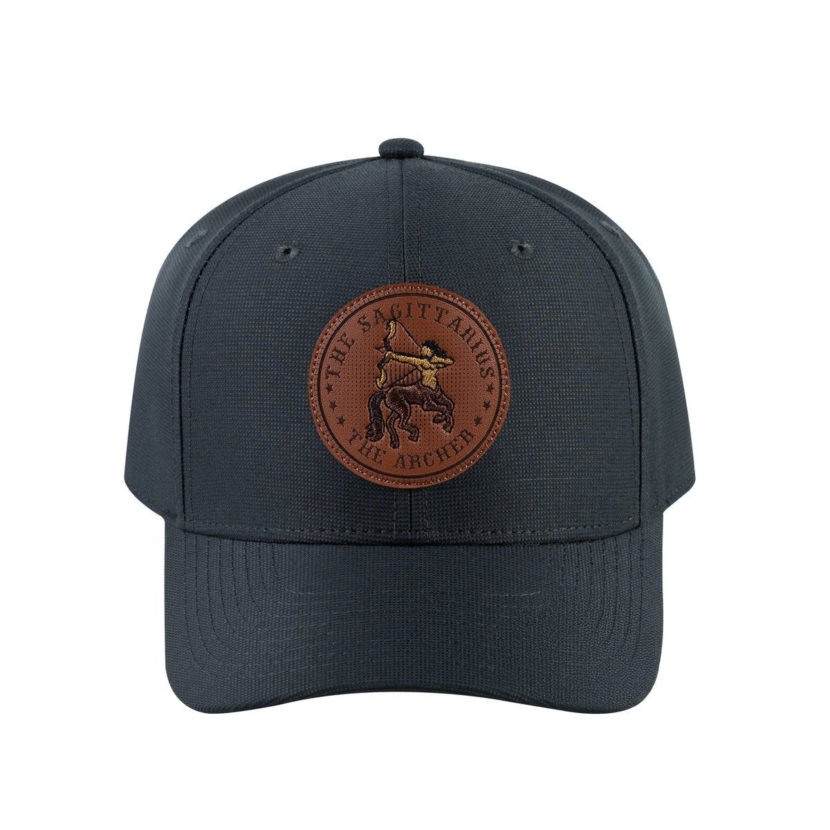 Sagittarius Zodiac V2 6-Panel Baseball Cap with Dark Grey front and Dark Grey back