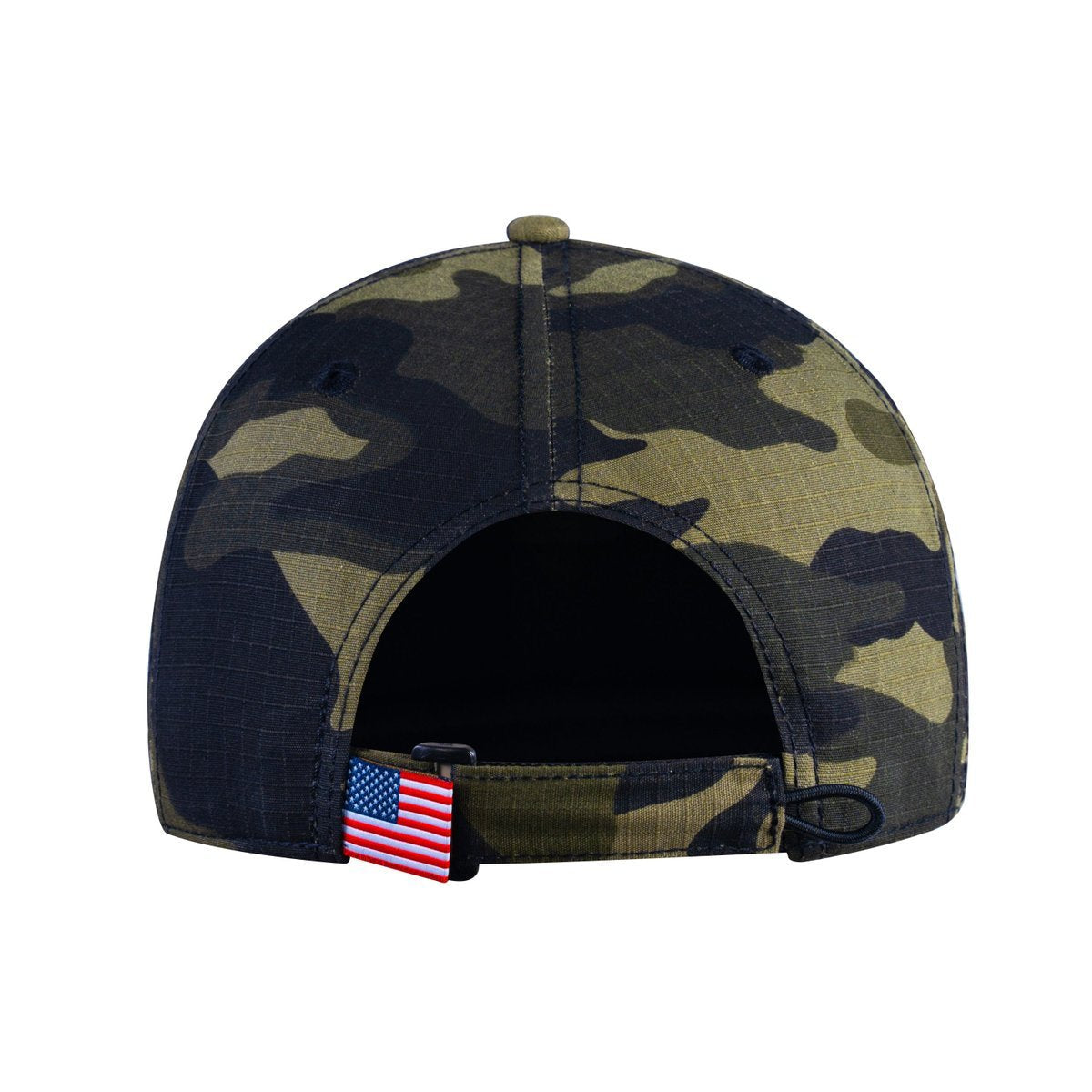 Dragonfly V2 6-Panel Baseball Cap with Green Camo front and Green Camo back