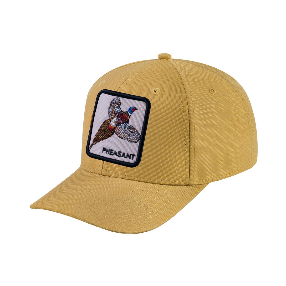 Pheasant V2 6-Panel Baseball Cap with Khaki front and Khaki back