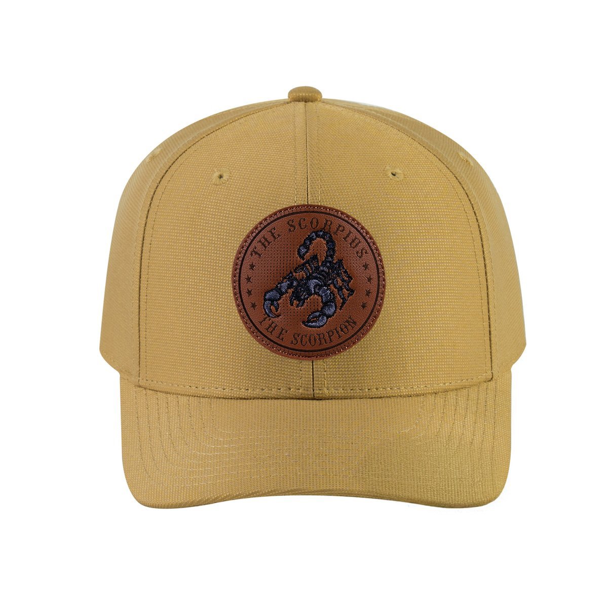 Scorpio Zodiac V2 6-Panel Baseball Cap with Khaki front and Khaki back