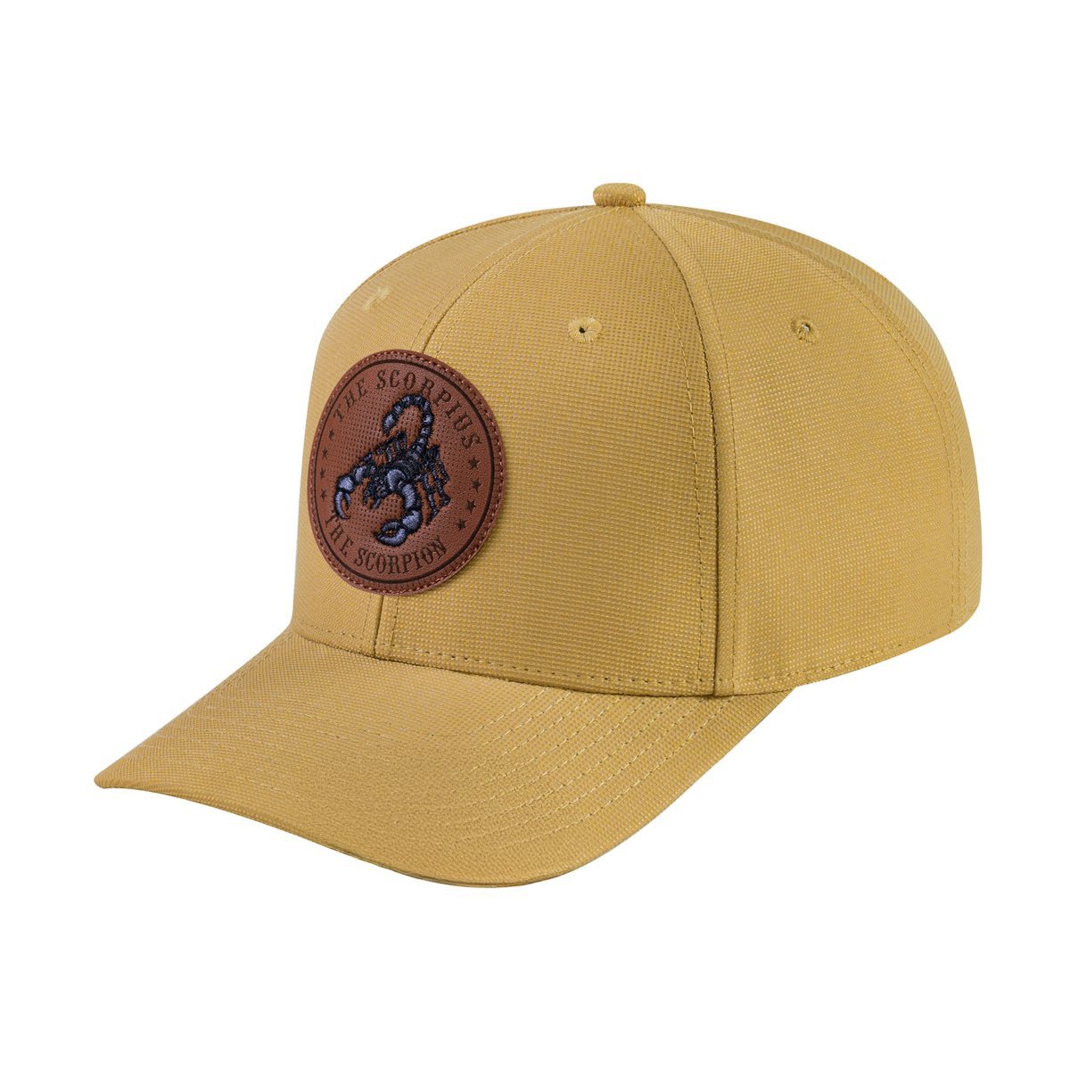 Scorpio Zodiac V2 6-Panel Baseball Cap with Khaki front and Khaki back