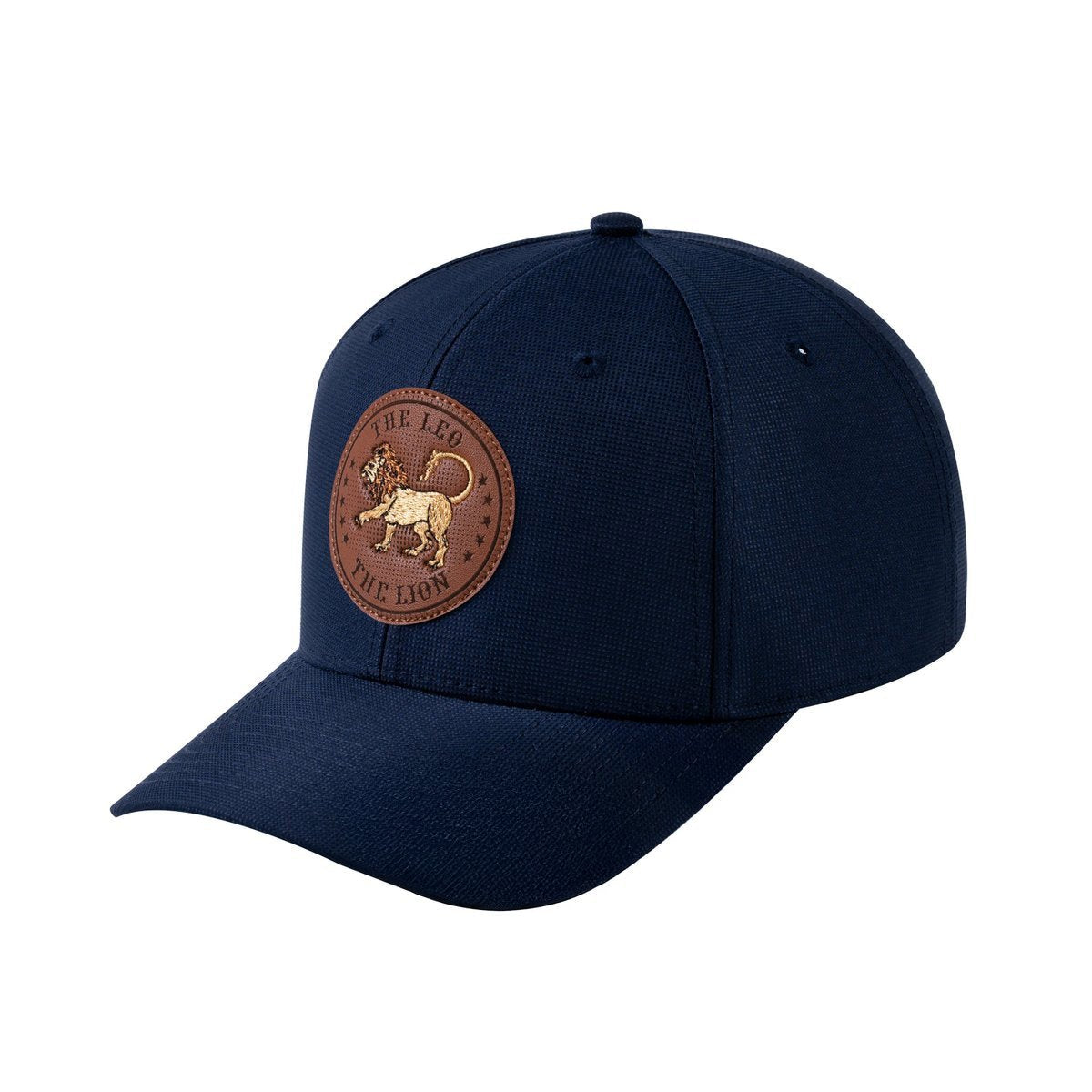Leo Zodiac V2 6-Panel Baseball Cap with Navy front and Navy back