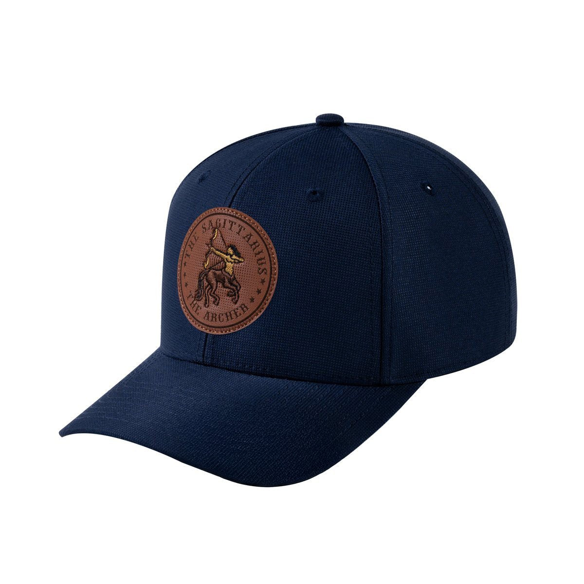 Sagittarius Zodiac V2 6-Panel Baseball Cap with Navy front and Navy back