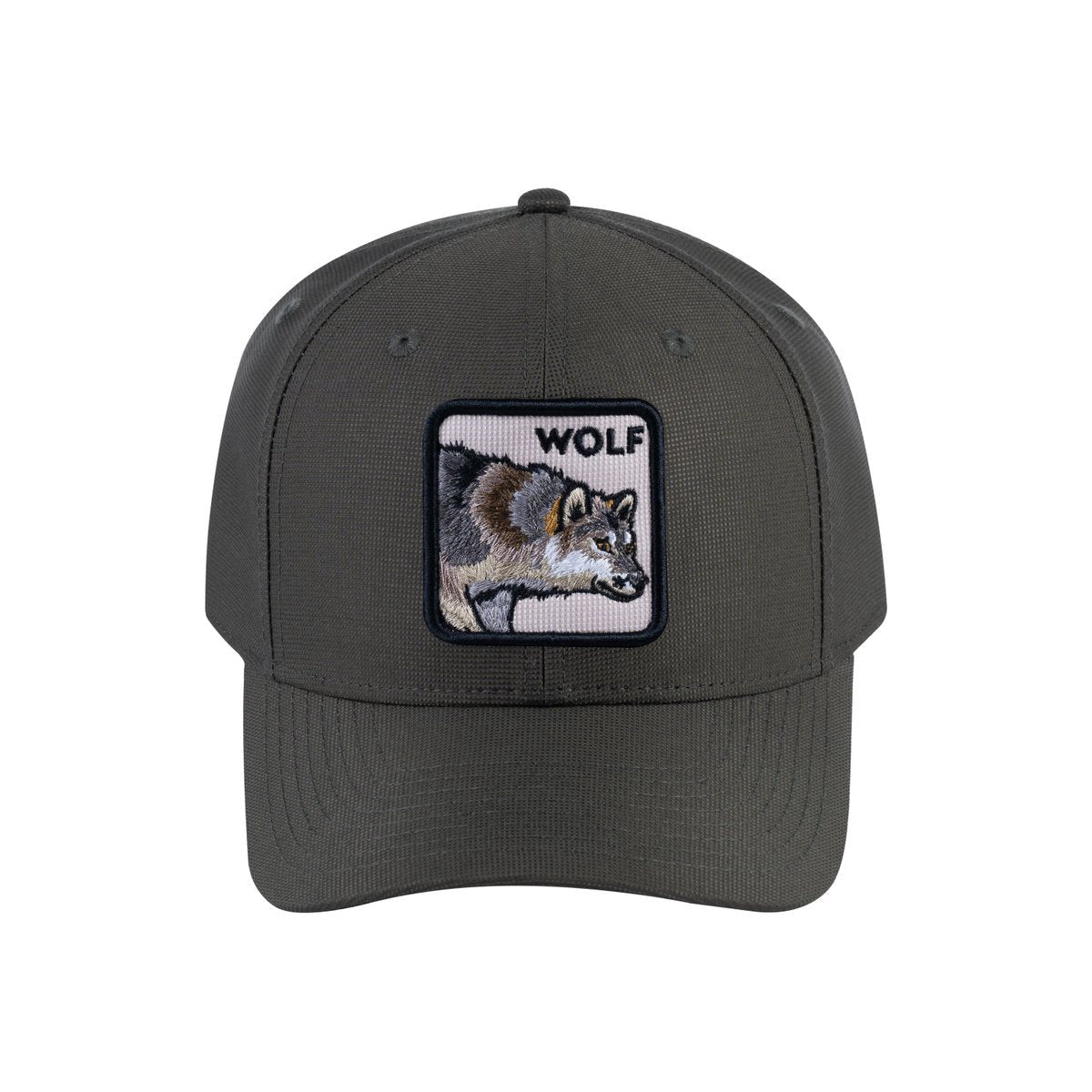 Wolf V2 6-Panel Baseball Cap with Olive front and Olive back