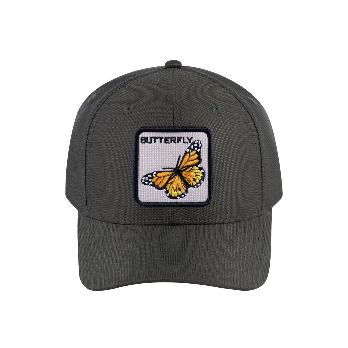 Butterfly V2 6-Panel Baseball Cap with Olive front and Olive back