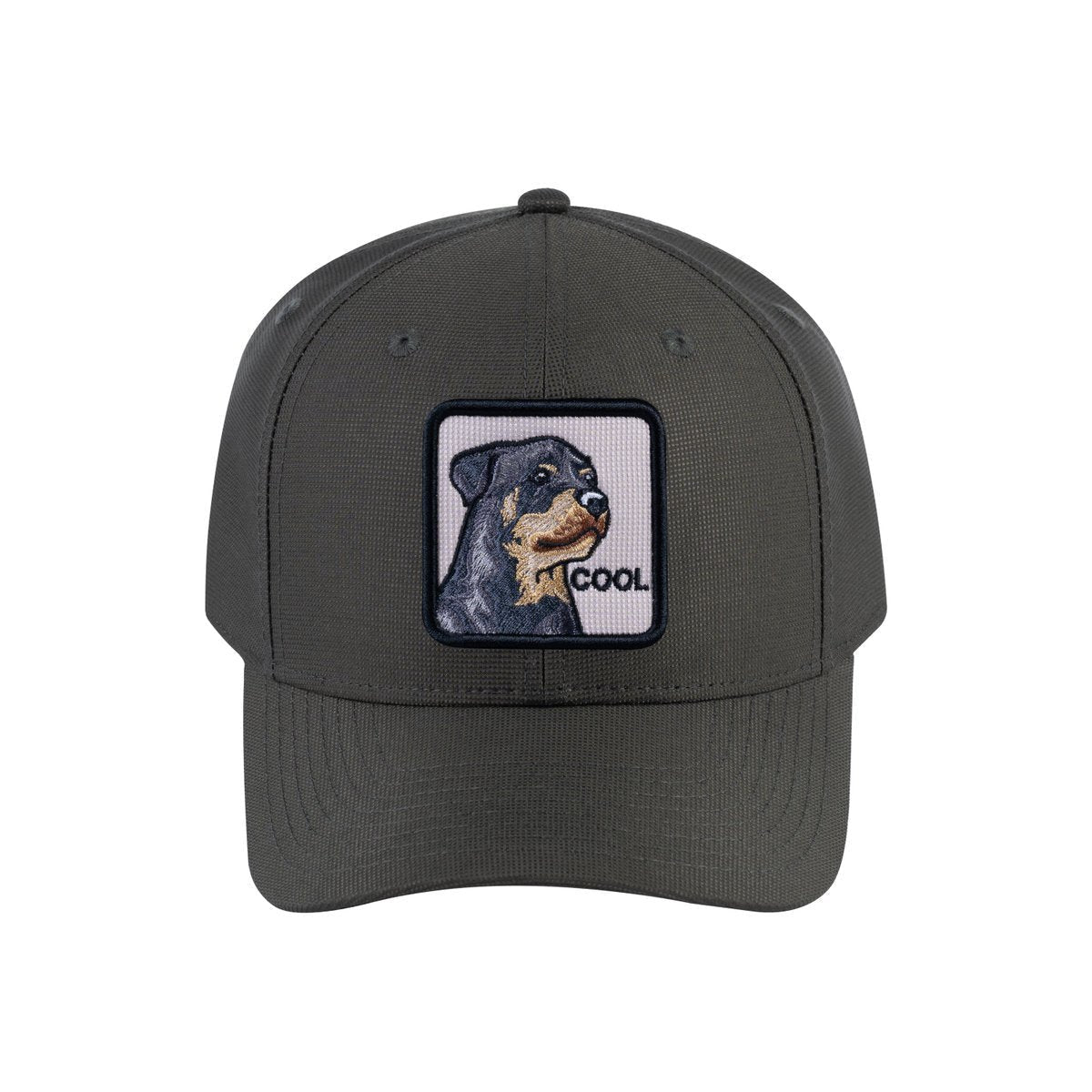 Dog V2 6-Panel Baseball Cap with Olive front and Olive back