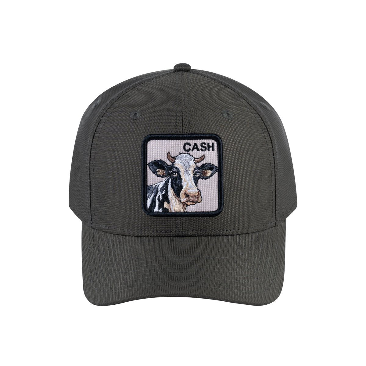 Cow V2 6-Panel Baseball Cap with Olive front and Olive back