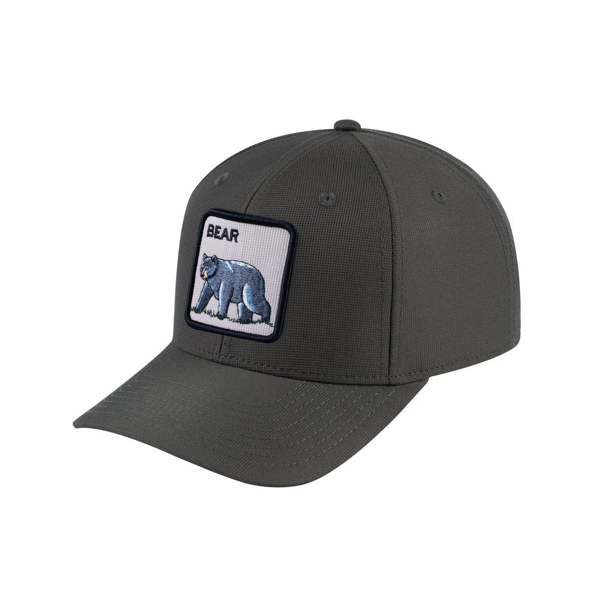 Bear V2 6-Panel Baseball Cap with Olive front and Olive back