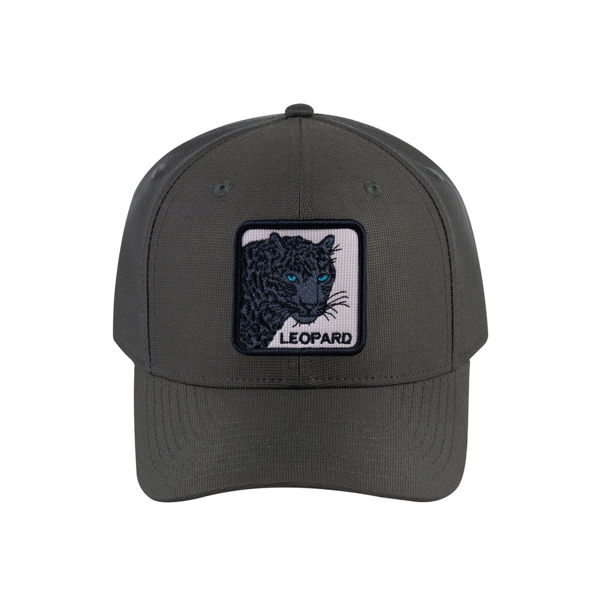 Leopard V2 6-Panel Baseball Cap with Olive front and Olive back