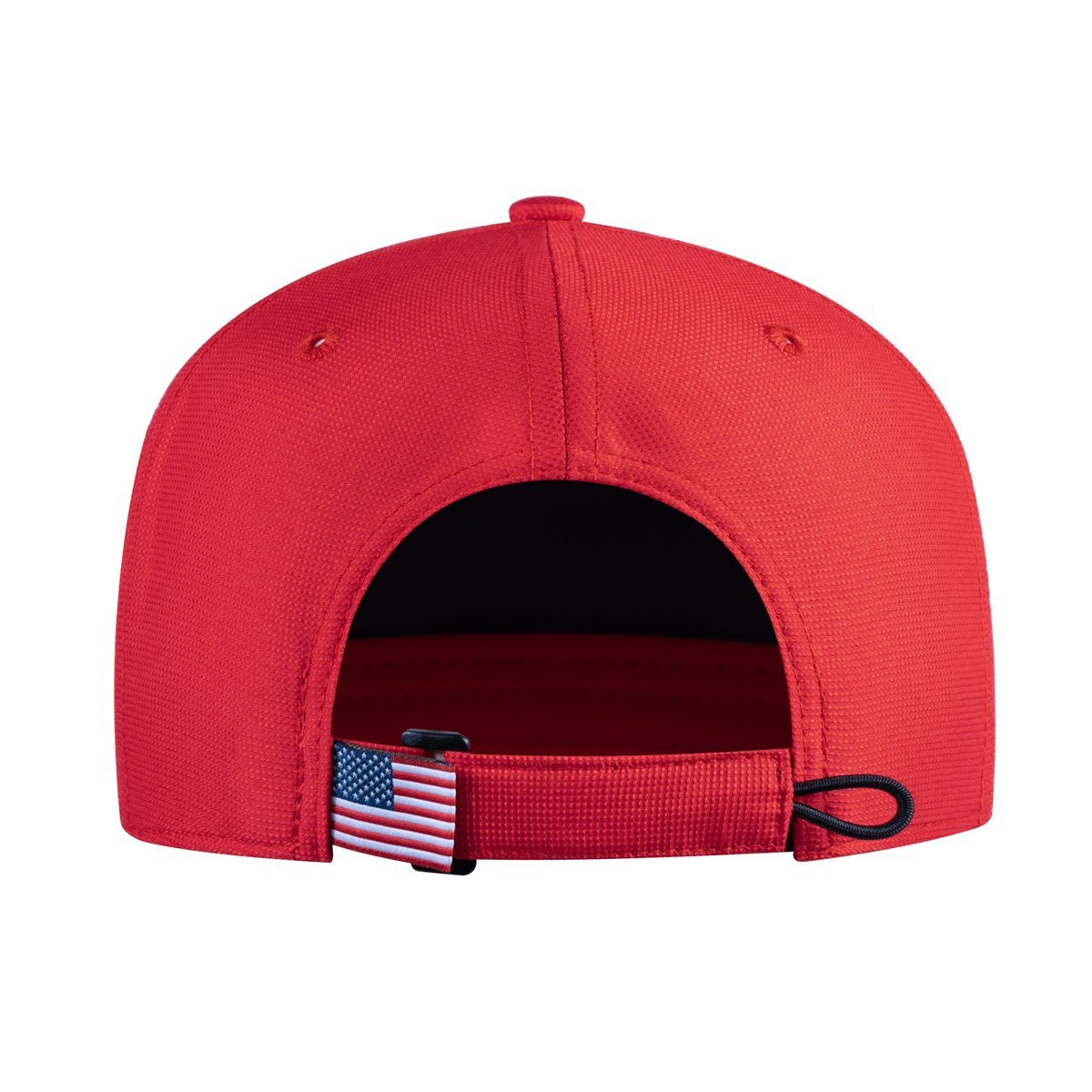 Lynx V2 6-Panel Baseball Cap with Red front and Red back
