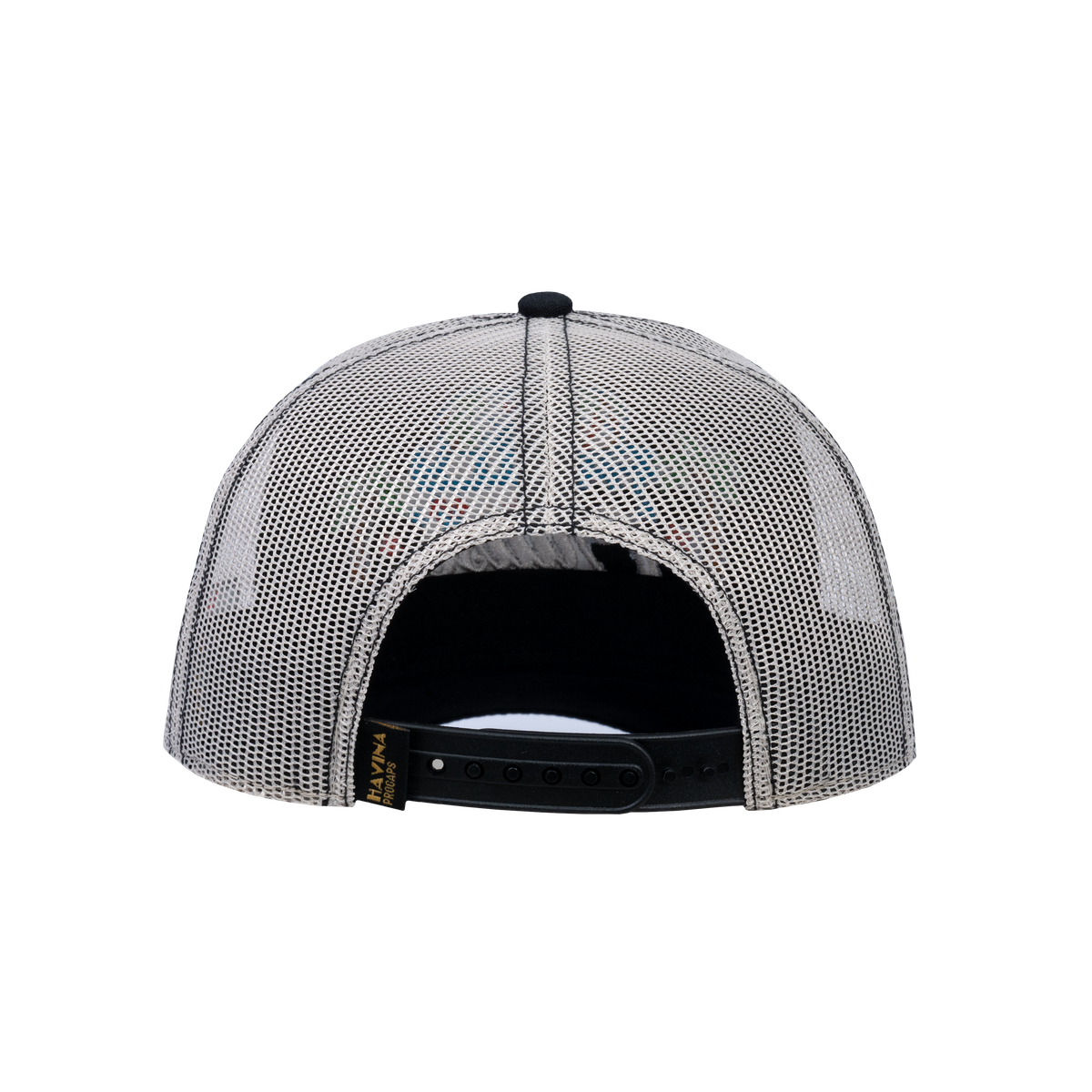 Family Cruise, Traveling 6-Panel Trucker Hat with Black front and Beige back
