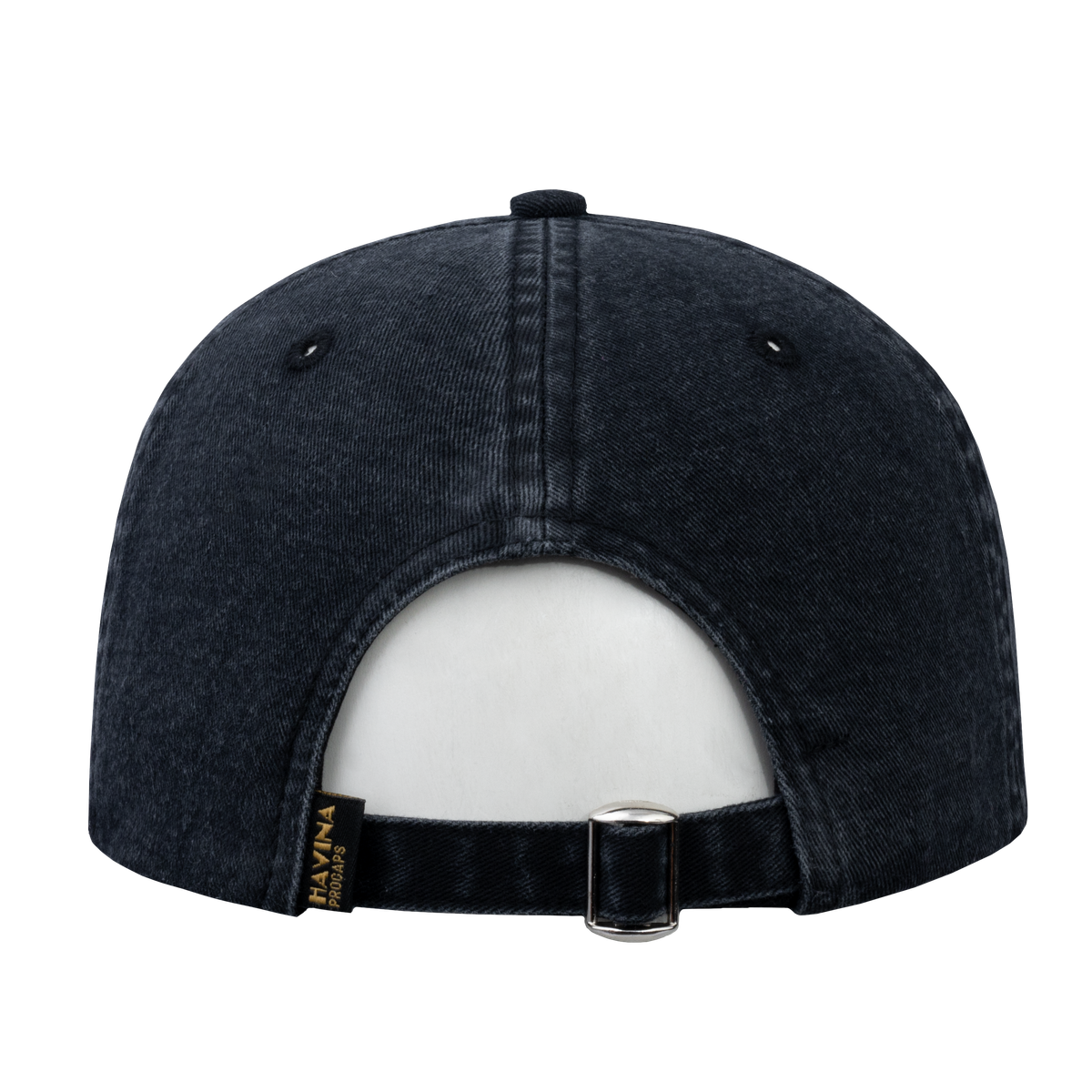 Family Cruise, Traveling 6-Panel Baseball Cap with Black front and Black back