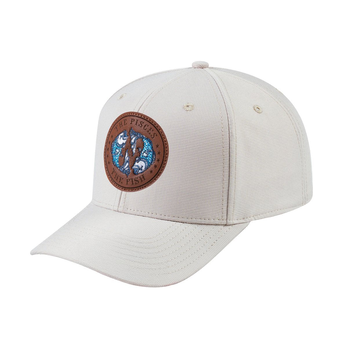 Pisces Zodiac V2 6-Panel Baseball Cap with Beige front and Beige back