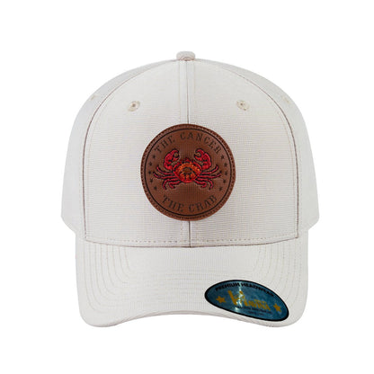 Cancer Zodiac V2 6-Panel Baseball Cap with Beige front and Beige back