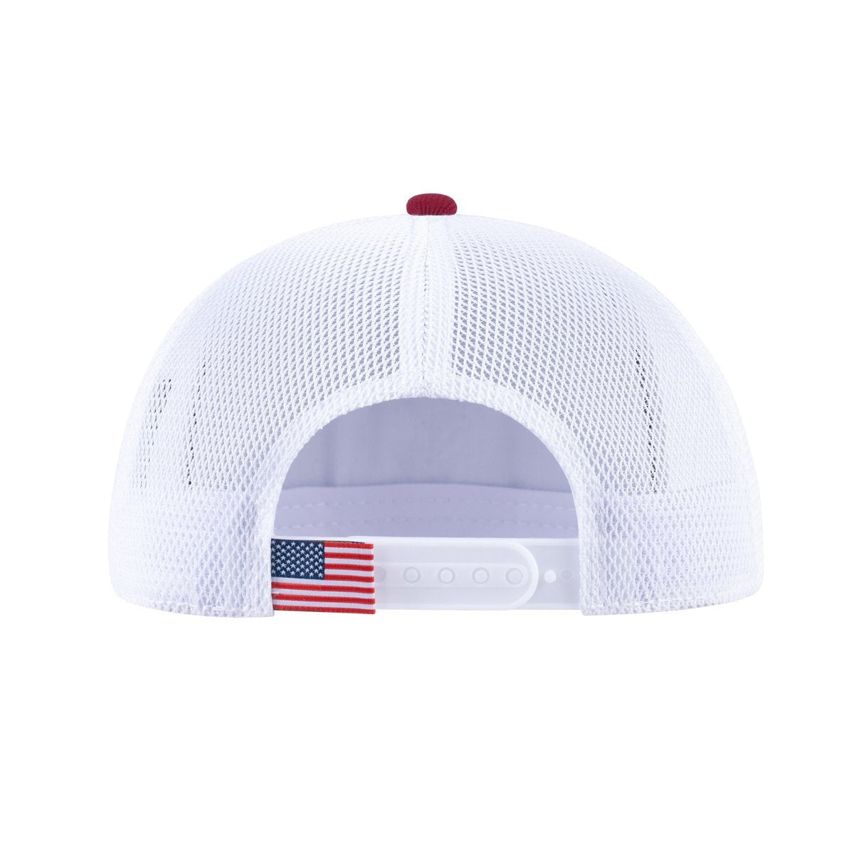 Gemini Zodiac V2 5-Panel Trucker Hat with Burgundy front and White back