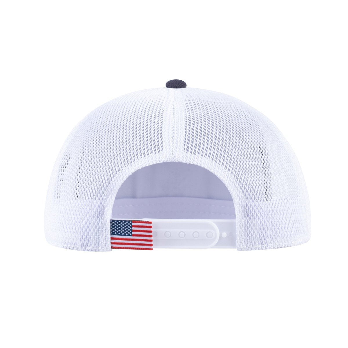 Pisces Zodiac V2 5-Panel Trucker Hat with Dark Grey front and White back