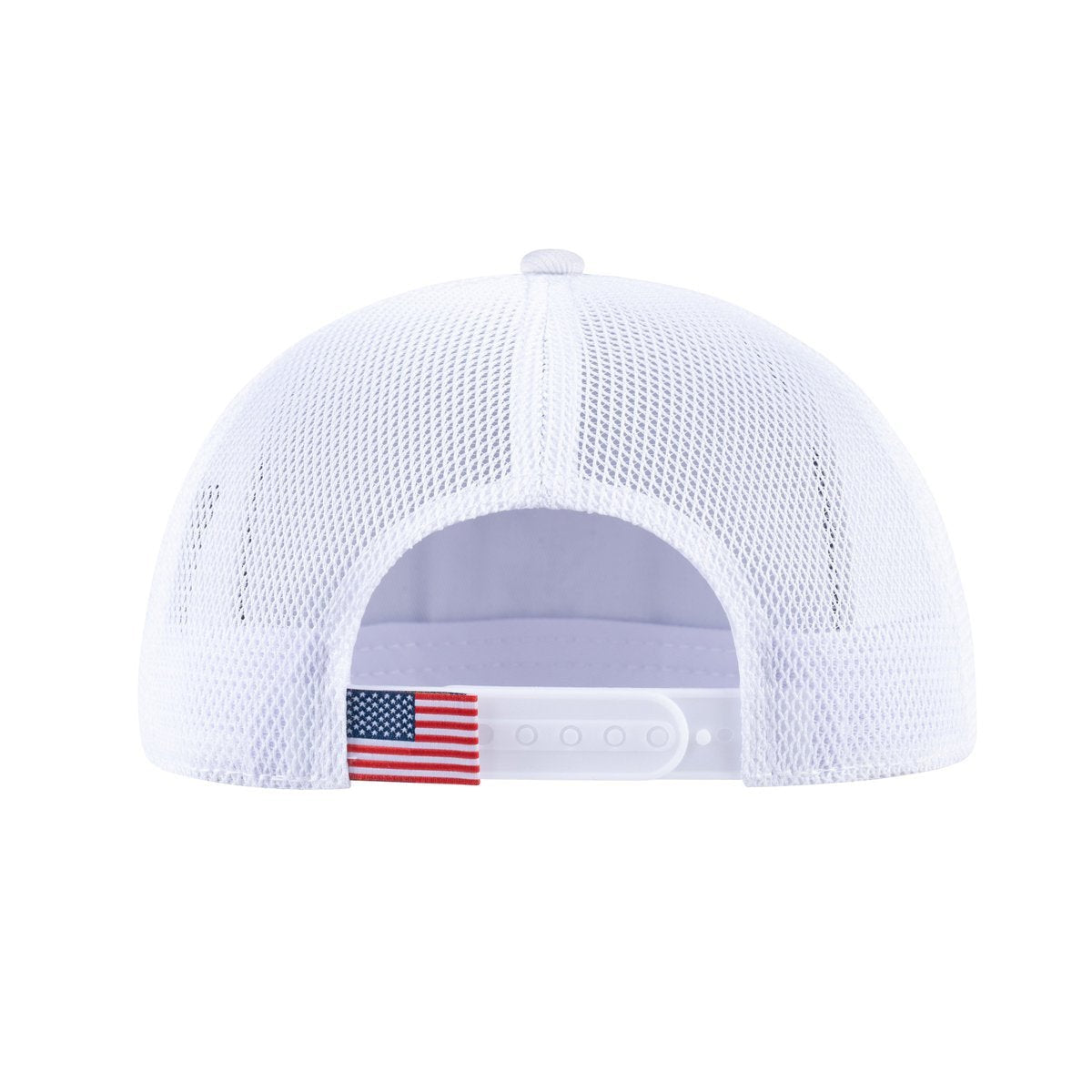 Butterfly V2 5-Panel Trucker Hat with White front and White back