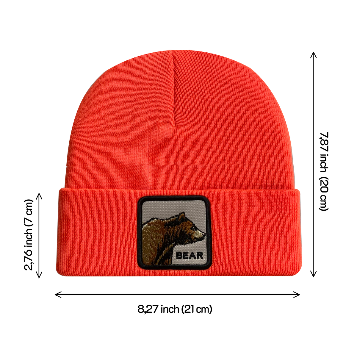 Bear Beanie in S