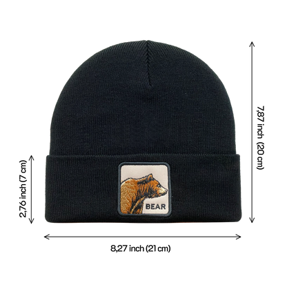 Bear Beanie in S