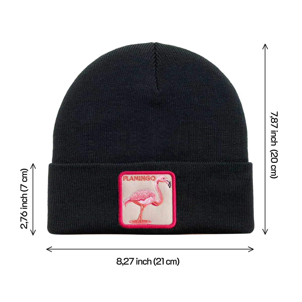 Flamingo Beanie in S