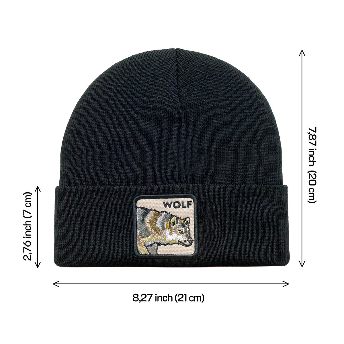 Wolf Beanie in S