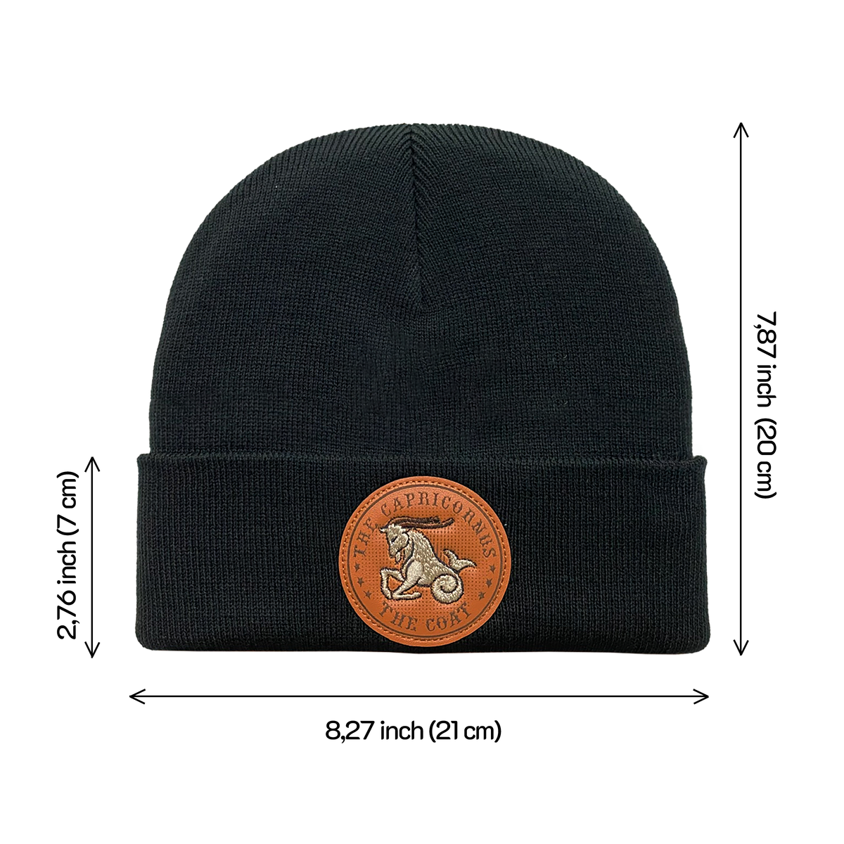 Capricorn Zodiac Beanie in S
