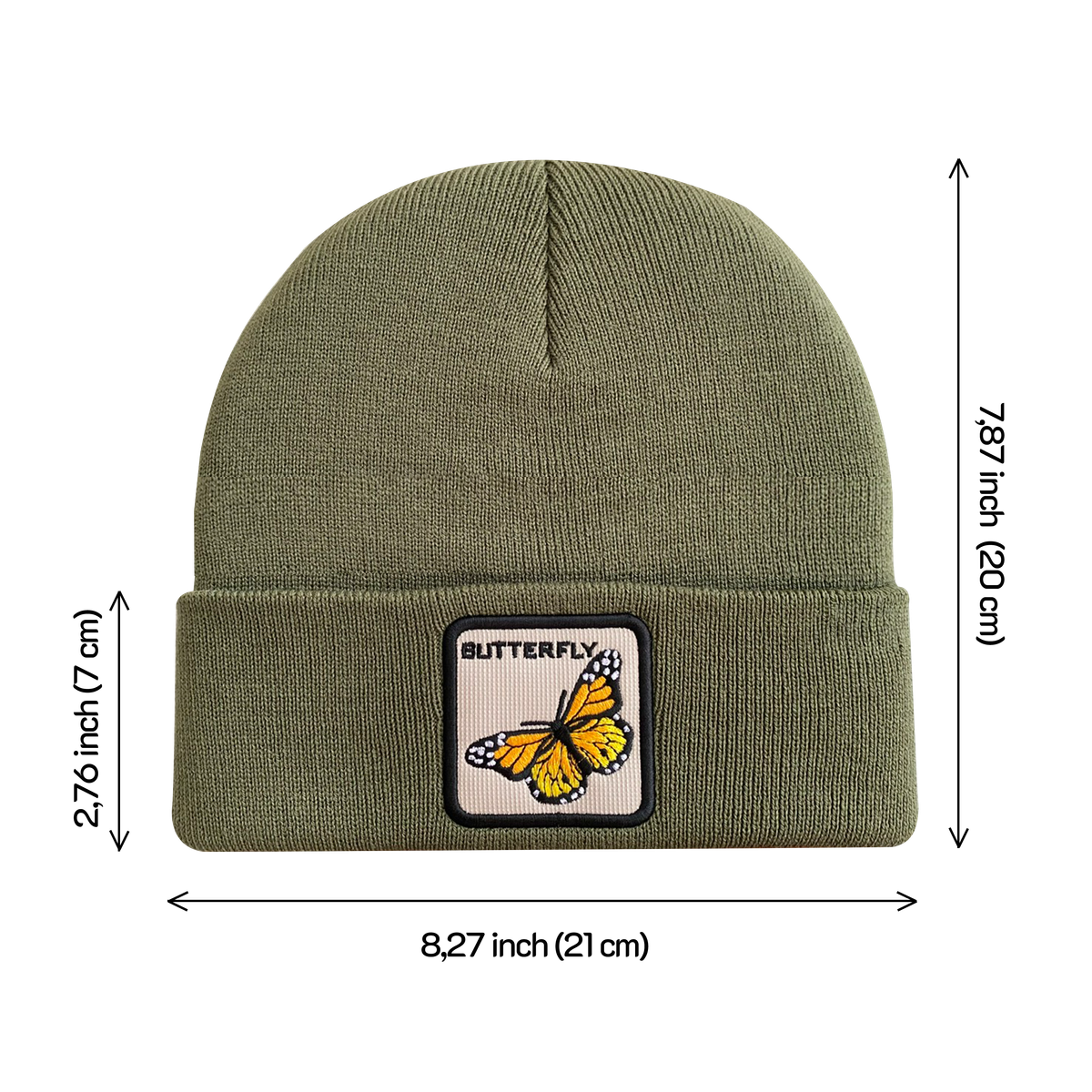 Butterfly Beanie in S