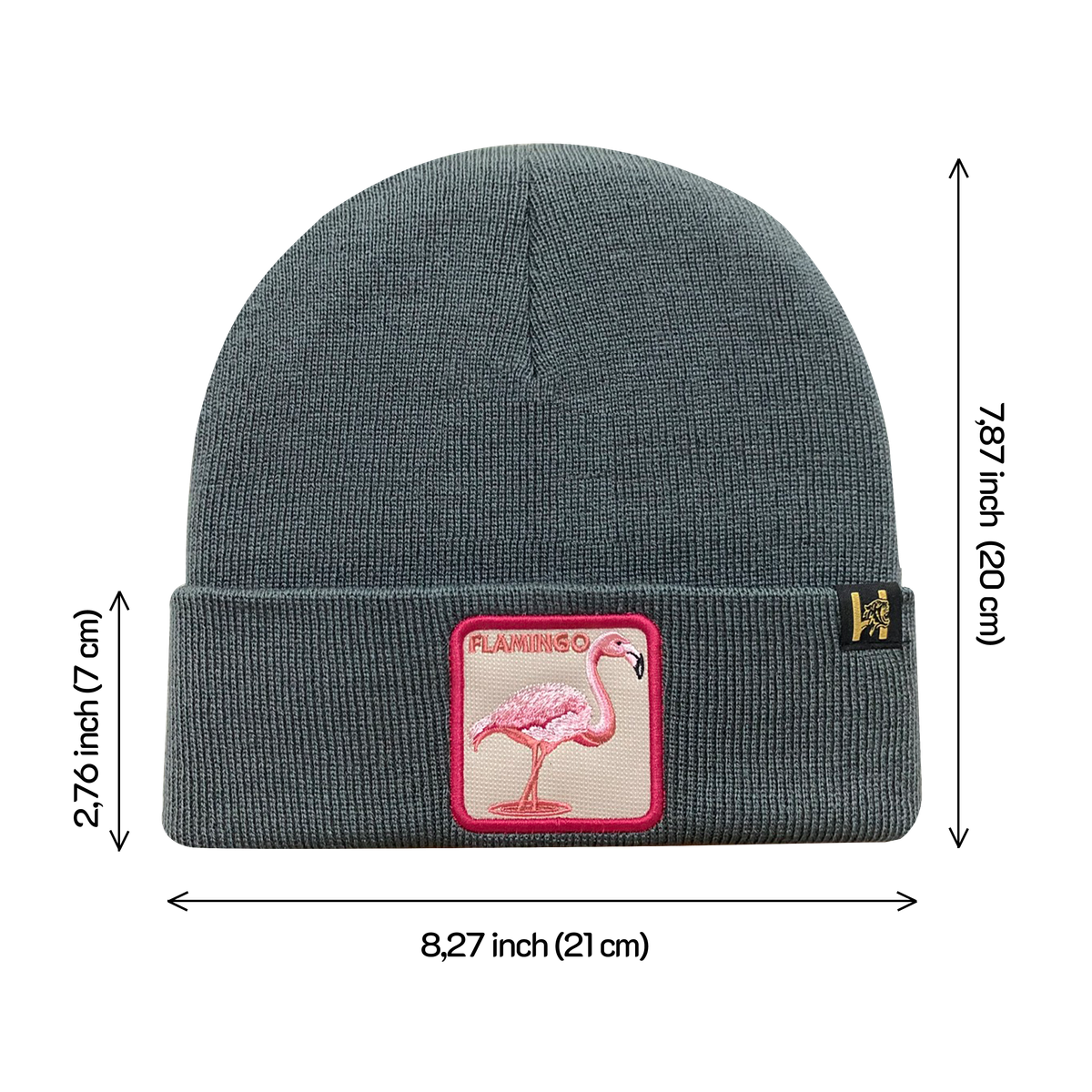 Flamingo Beanie in S