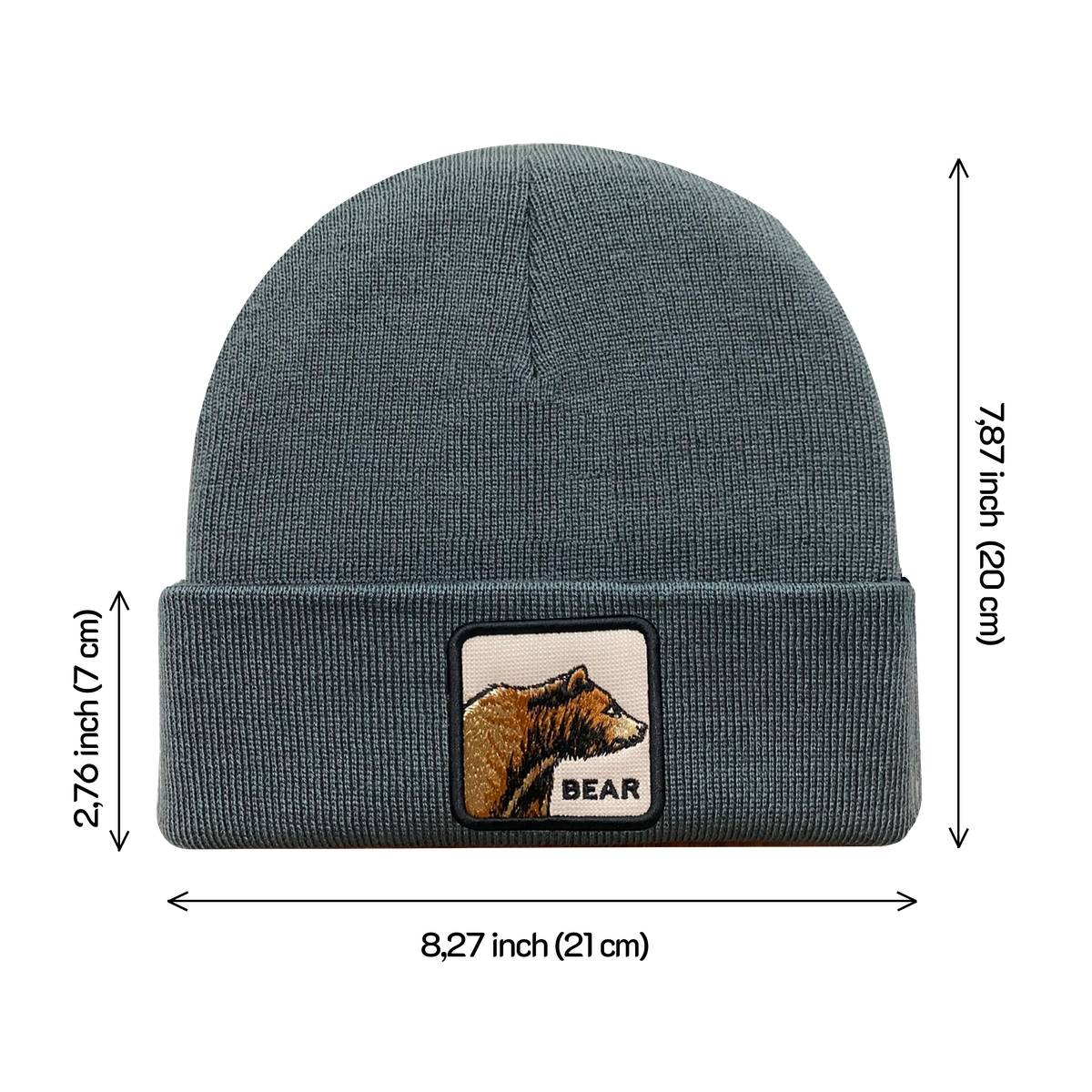 Bear Beanie in S