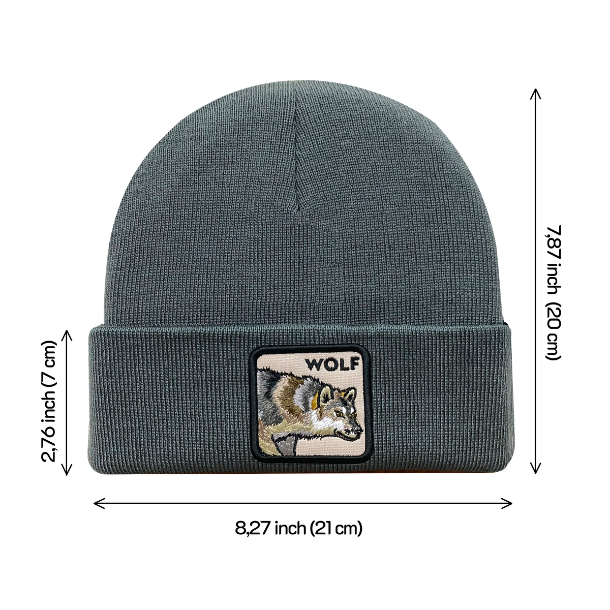 Wolf Beanie in S