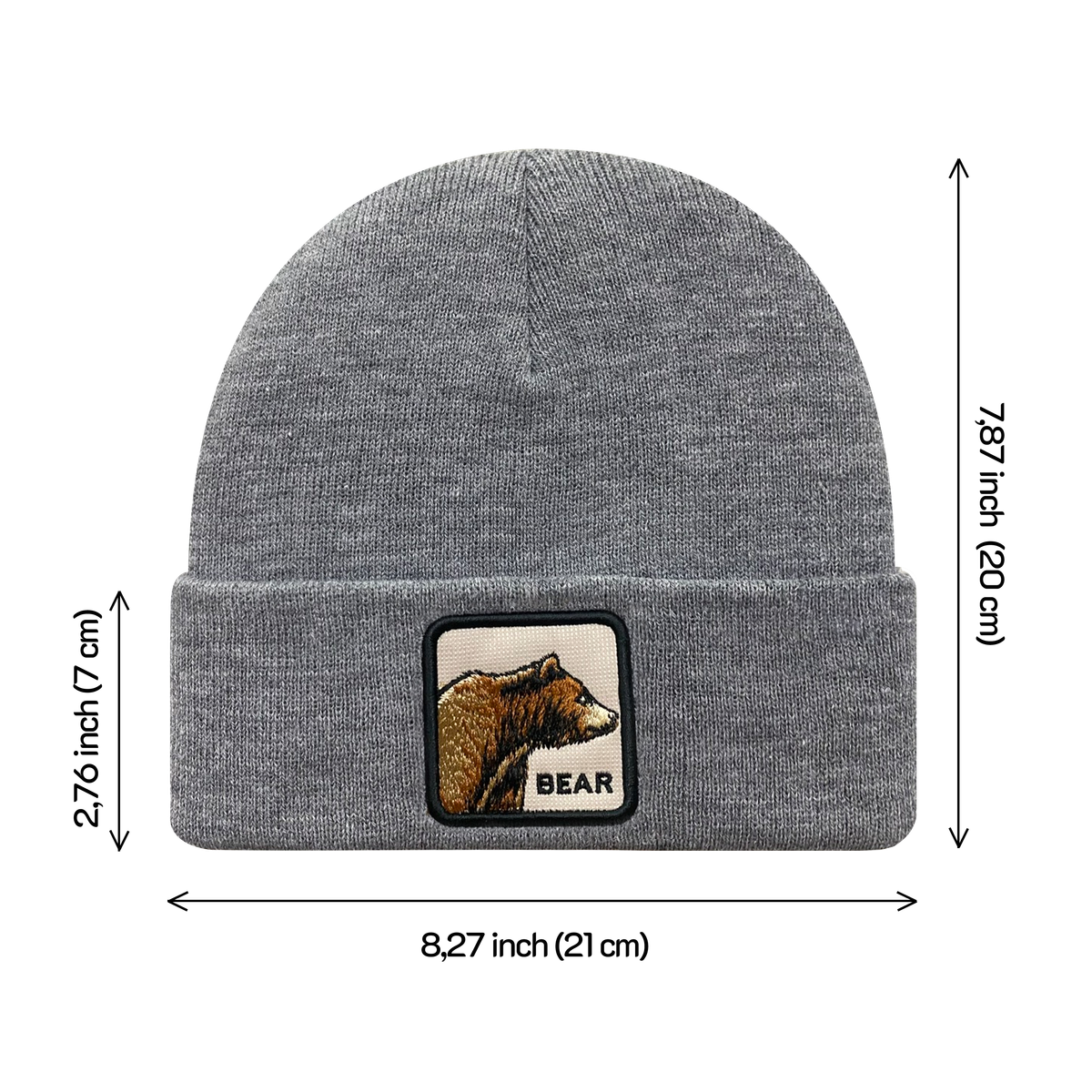 Bear Beanie in S