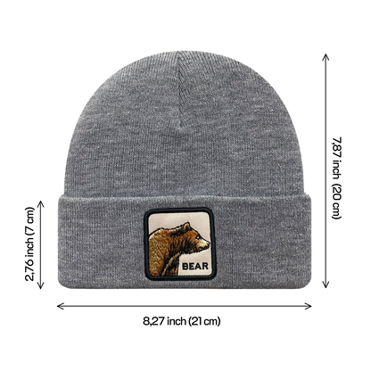 Bear Beanie in S