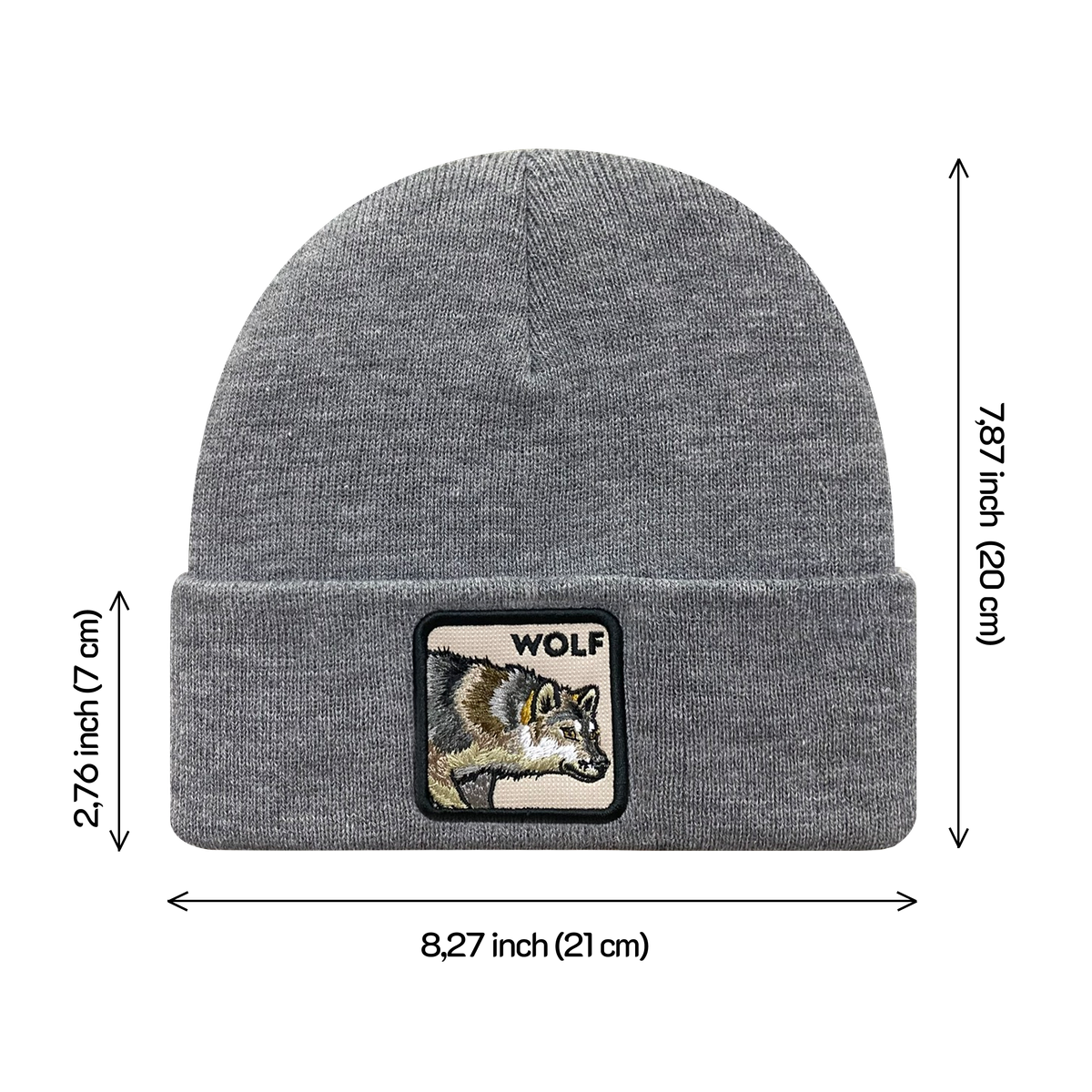 Wolf Beanie in S